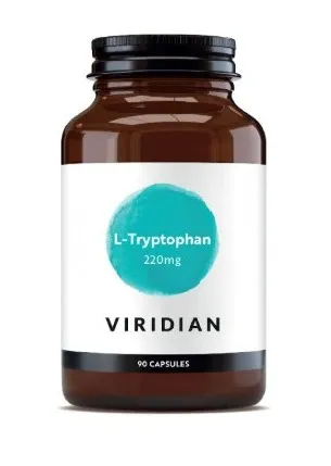Maisto papildas VIRIDIAN L - Tryptophan 220mg kapsulės N90