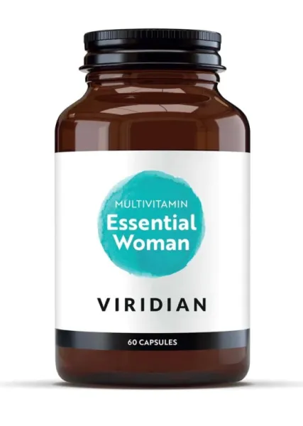 Maisto papildas VIRIDIAN Essential Woman Multivitamin kapsulės N60