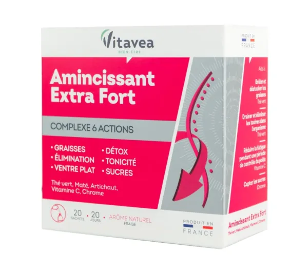 Maisto papildas VITAVEA Efektyviam lieknėjimui Extra strong slimming N20