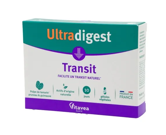 Maisto papildas VITAVEA Ultradigest Transit reguliariai žarnyno veiklai N10