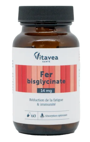 Maisto papildas VITAVEA Geležies bisglicinatas N60