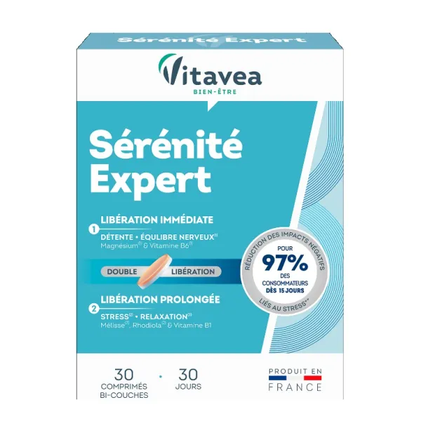 Maisto papildas VITAVEA Serenite expert emocinei pusiuasvyrai N30