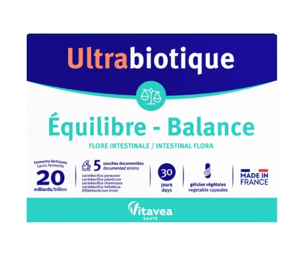 Maisto papildas VITAVEA Ultrabiotique Equilibre Balance N30