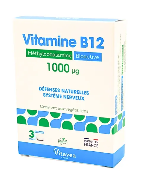Maisto papildas VITAVEA Vitaminas B12 1000 µg N90