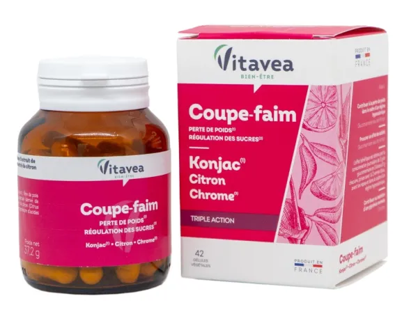 Maisto papildas VITAVEA Coupe-faim apetitą mažinanti priemonė N30