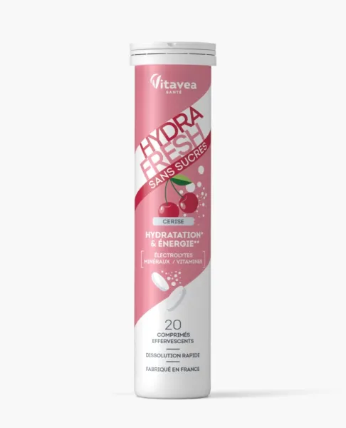 Maisto papildas VITAVEA HYDRAFRESH be cukraus vyšnių skonio N20