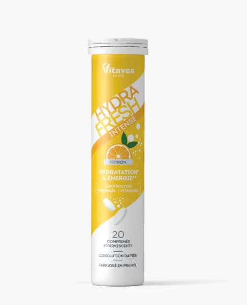 Maisto papildas VITAVEA HYDRAFRESH INTENSE be cukraus citrinų skonio N20