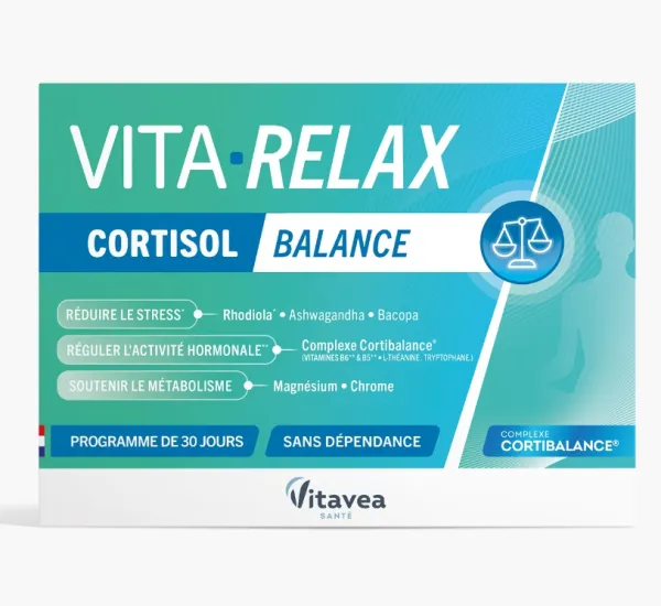 Maisto papildas VITAVEA VITA-RELAX CORTISOL BALANCE N30