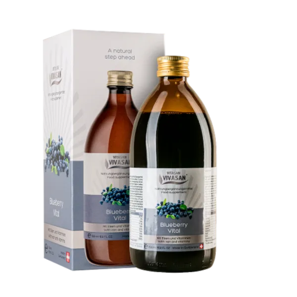 Gėrimas MĖLYNIŲ VITAL VIVASAN 500ml