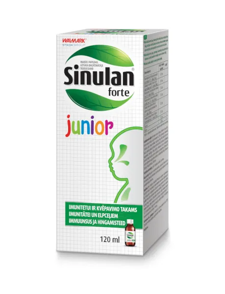 Maisto papildas WALMARK Sinulan Forte Junior 120ml