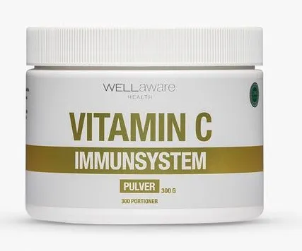 Maisto papildas WELLaware VITAMINAS C 300g