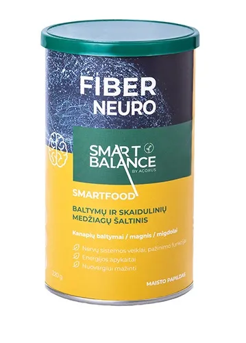 Maisto papildas Acorus Smart Balance FIBER NEURO milteliai 220g