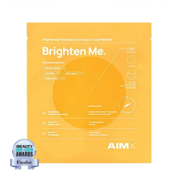 AIMX Brighten Me skaistinanti veido kaukė su vitaminu C 25ml N1