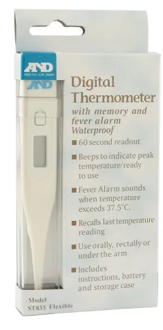 Termometras skaitmeninis ST833 ACS lanksčiu galiuku