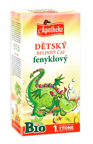 Pankolių arbata vaikams nuo 2 savaitės APOTHEKE BIO 1,5g N20