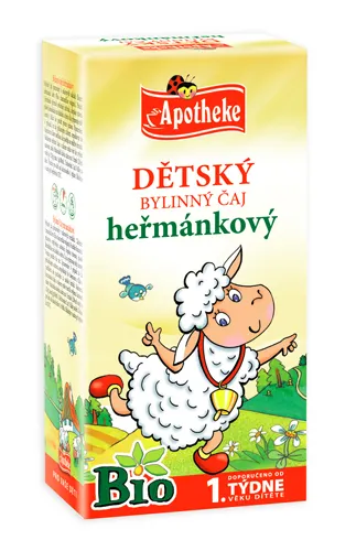 Ramunėlių arbata vaikams nuo 2 savaitės APOTHEKE BIO 1,5g N20