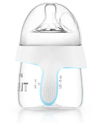 Buteliukas AVENT Natural su rankenėlėmis ir M žinduku 150ml (SCF251/00)