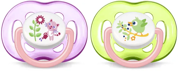 Čiulptukai silikoniniai AVENT nuo 18mėn "FreeFlow M" N2 (SCF186/25)