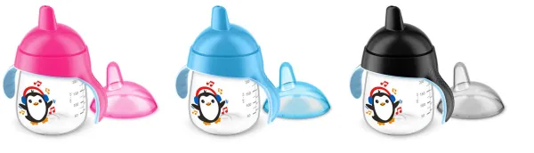 Puodelis neišsiliejantis su rankenėle 12+ mėn. AVENT Premium 260ml (SCF753/00)