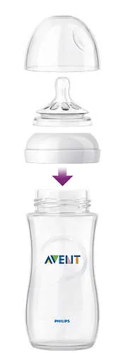Buteliukas AVENT Natural 330ml PP (SCF036/17)