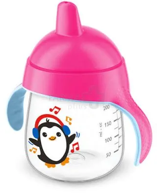 Puodelis neišsiliejantis su rankenėle 12+ mėn. AVENT Premium 260ml (SCF753/00)