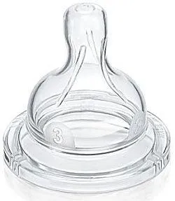 Žindukas silikoninis AVENT M 3 skylutės N2 (1/339)