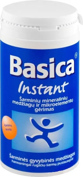 BASICA INSTANT BASENDRINK maisto papildas rūgščių-šarmų pusiausvyrai palaikyti 300g