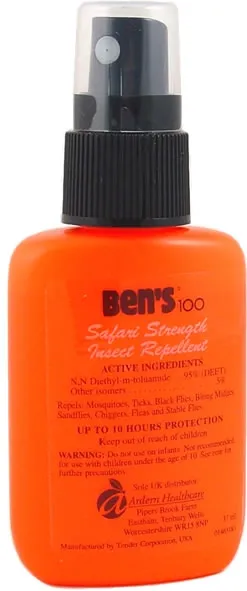 Repelentas nuo uodų ir erkių BEN'S 100 37ml