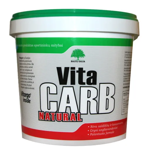 Maisto papildas BALTŲ GALIA Vita Carb Natural 980g