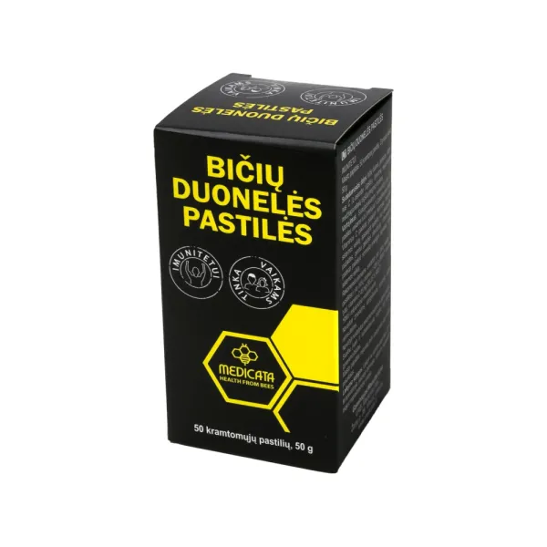 Bičių duonelės pastilės N50