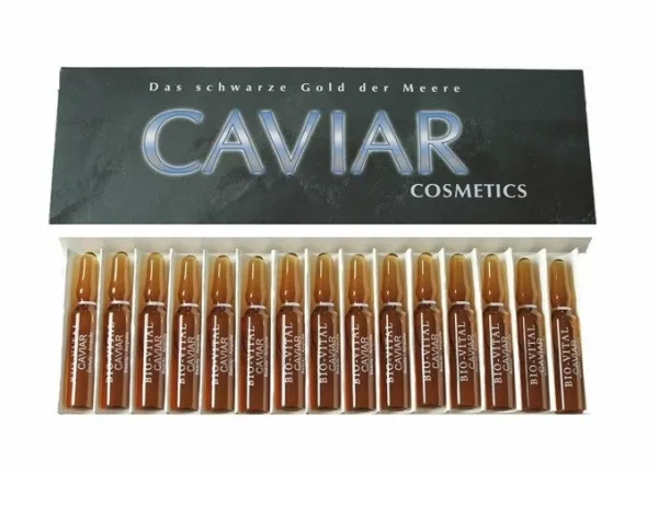 BIO-VITAL Ikrų ampulės veidui, kaklui, dekoltė 15x2ml