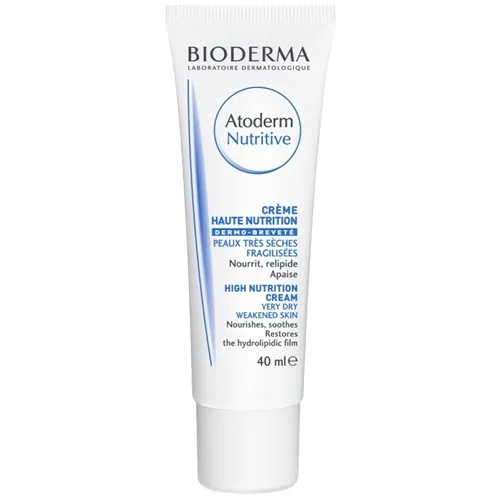 Maitinamasis veido kremas labai sausai odai BIODERMA Atoderm Nutritive 40ml