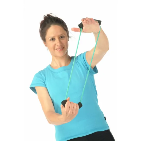 Apvalios juostos kilpa mankštai su laikikliais BODYLASTICS