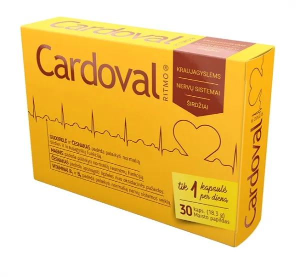 Maisto papildas CARDOVAL Ritmo N30