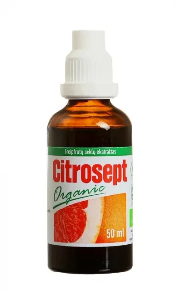 Greipfrutų sėklų ekstraktas CITROSEPT 50ml