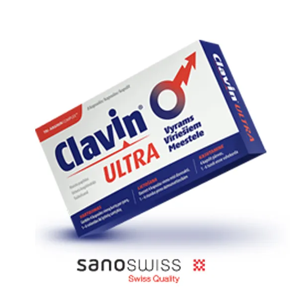 Maisto papildas vyrams CLAVIN ULTRA N8