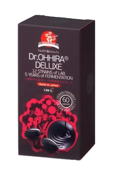 Maisto papildas Dr.Ohhira DELUXE 5 metus fermentuotas 12 rūšių gyvybingų bakterijų kompleksas N60