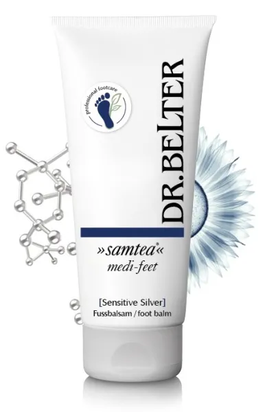 Balzamas jautrioms pėdoms su sidabru DR.BELTER 100ml