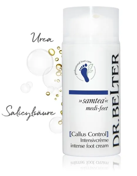 Intensyvaus poveikio pėdų kremas nuospaudoms mažinti DR.BELTER 30ml