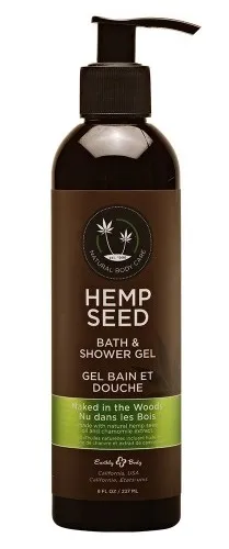 HEMP SEED kūno prausiklis Naked In The Woods 237ml