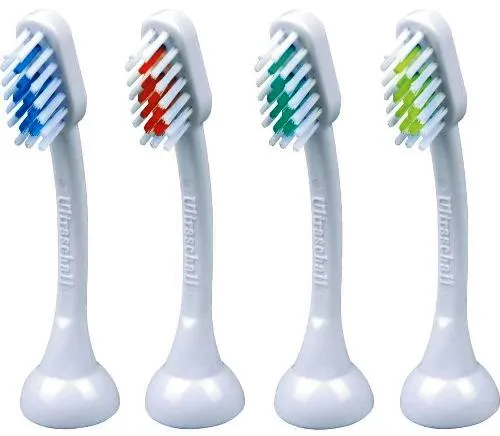 Keičiamos galvutės EMMI-DENT ultragarsiniam dantų šepetukui 2 vnt.