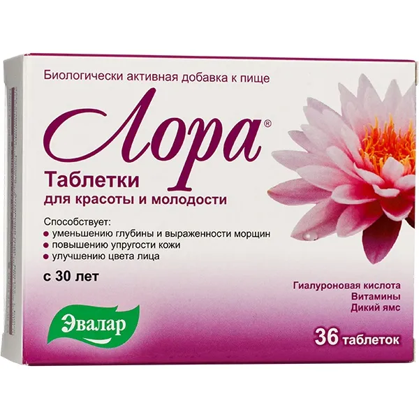 Maisto papildas LORA N36 po 1200mg (Evalar)
