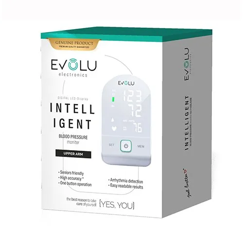 EVOLU kraujospūdžio matuoklis automatinis žastinis INTELLIGENT