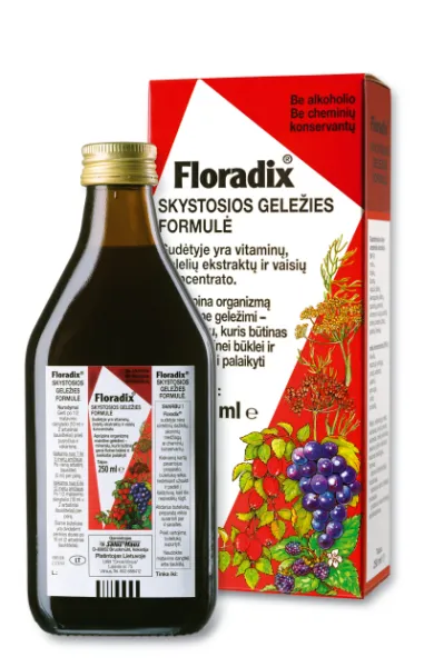 Maisto papildas FLORADIX skystosios geležies formulė 250ml