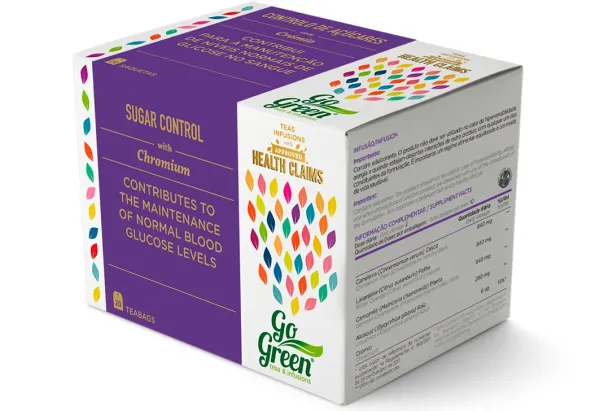 Maisto papildas SUGAR CONTROL cukraus kontrolė N20 arbatos pak.