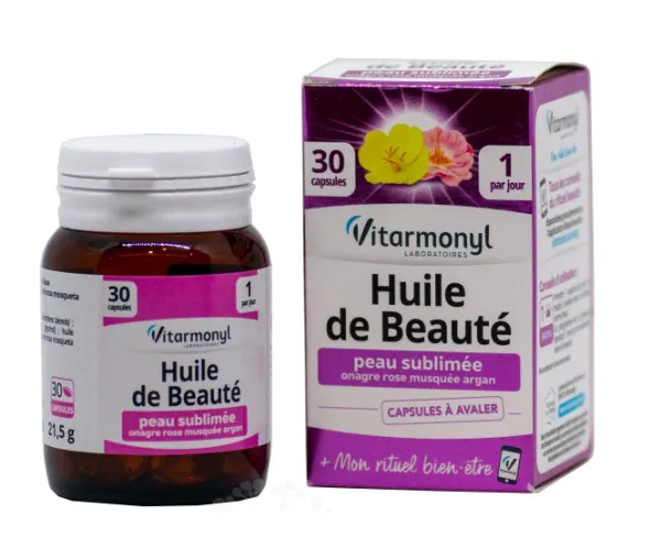 Maisto papildas su arganų, nakvišų ir erškėtrožių aliejais N30