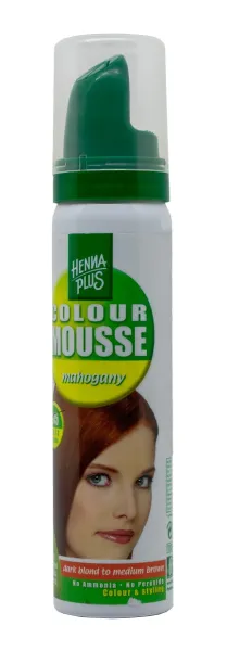 HENNAPLUS Colour Mouse dažančios putos spalva raudonmedžio 6.45