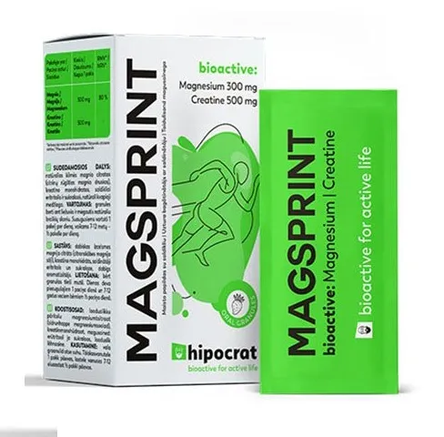 Maisto papildas Hipocrat MAGSPRINT granulės 3.25g N14