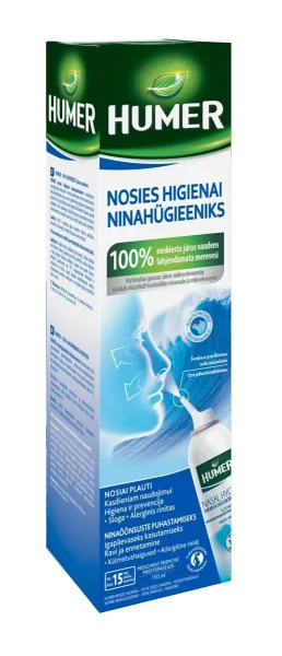 Nosies purškalas nuo slogos HUMER 150 ADULT 150ml