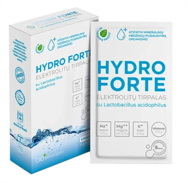 Maisto papildas HYDRO FORTE milteliai N6
